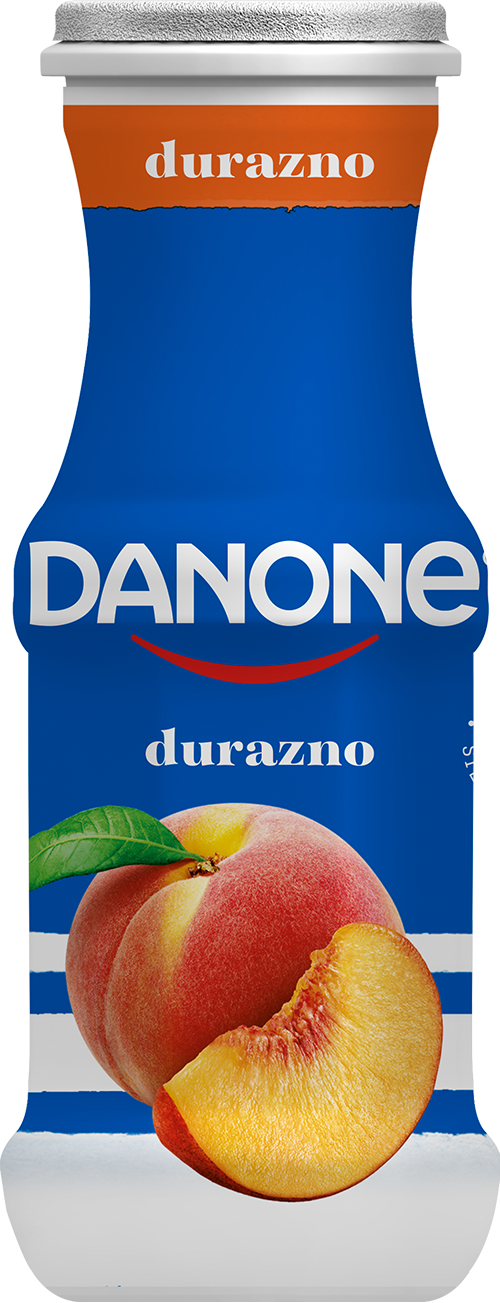 Yogurt Danone sabor durazno