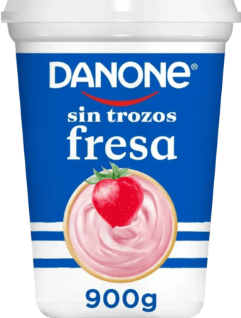 Familiar de fresa sin trozos