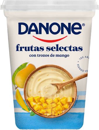 Familiar con trozos de mango