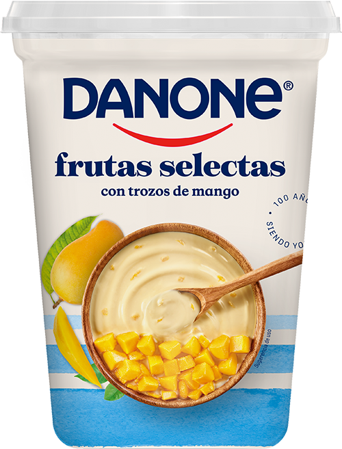 Familiar con trozos de mango