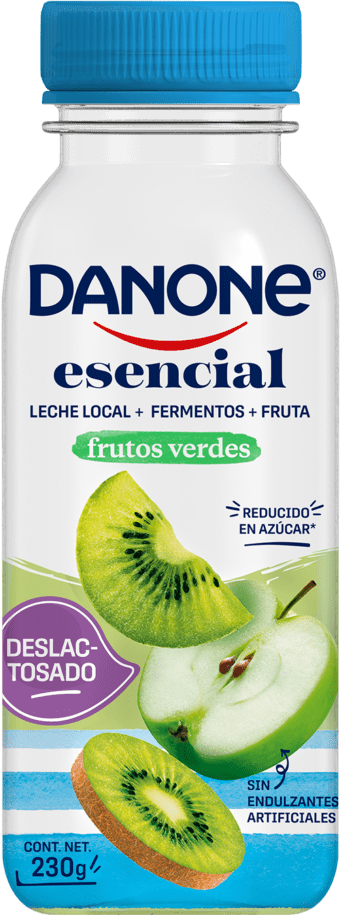 Bebible de frutos verdes deslactosado