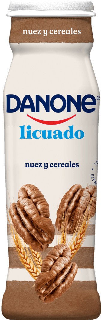 Licuado de nuez con cereales