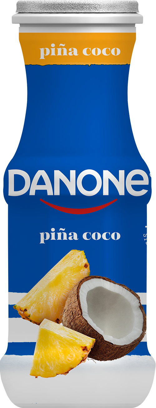 Yogurt Danone sabor piña coco