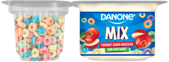 Yoghurt de manzana con frutiaros