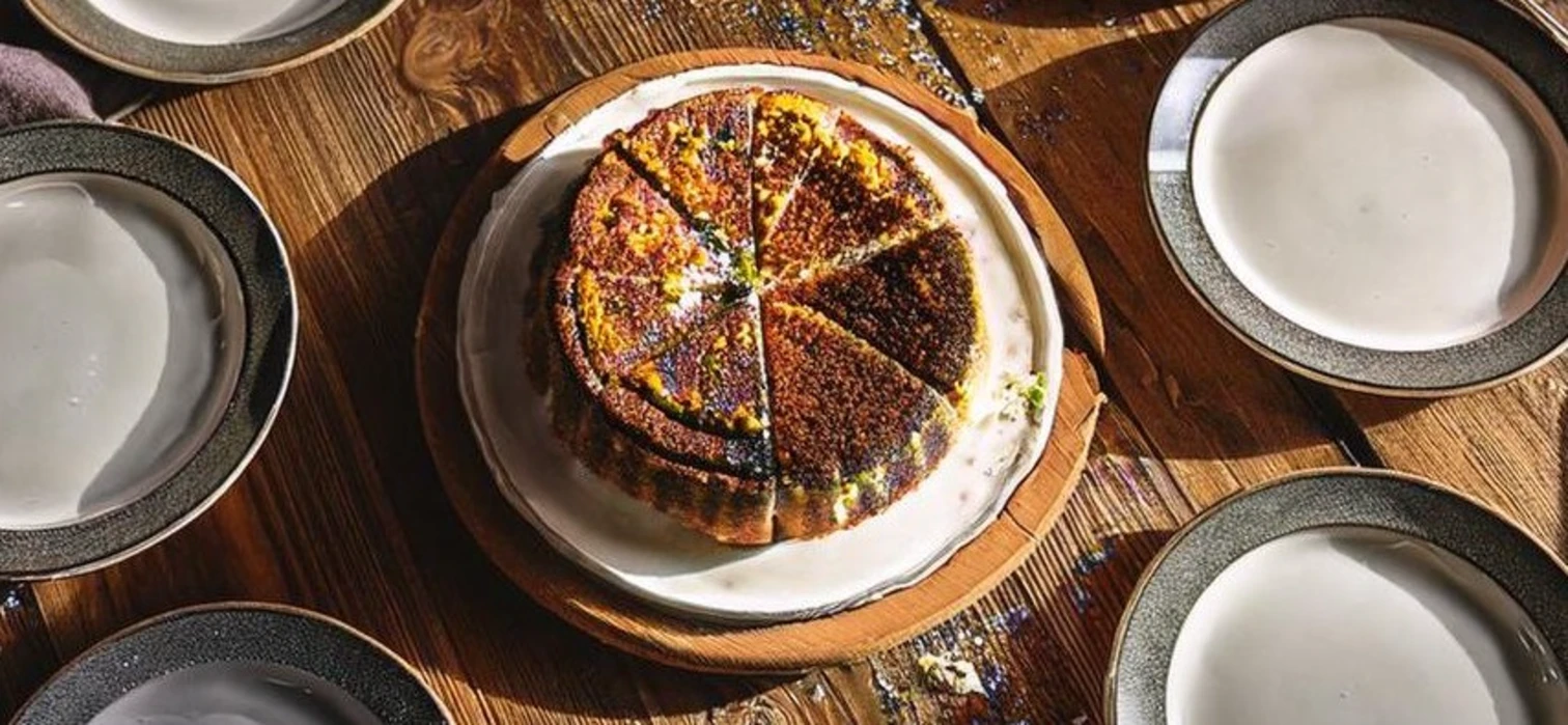 Pastel de yogurt Danone